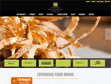Tablet Screenshot of marcusrestaurants.com